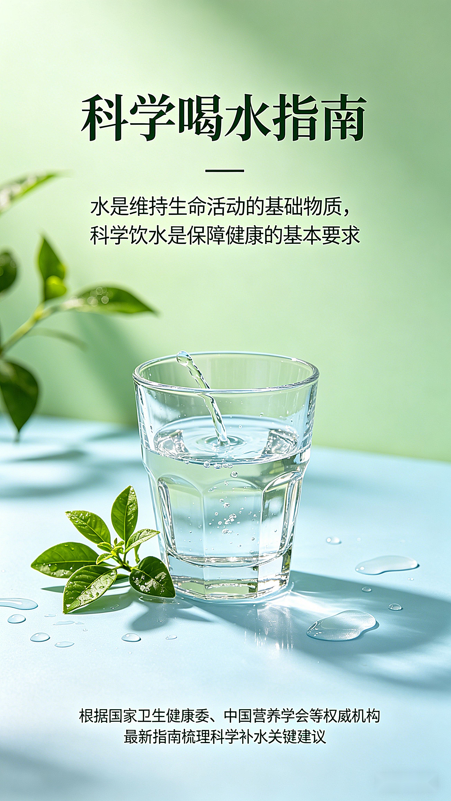 科学喝水
